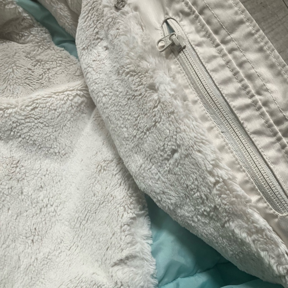 COLOMBIA Cream Ski & Snow Jacket Lightweight - Picture 9 of 14